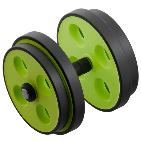 Dumbbell  3D Icon