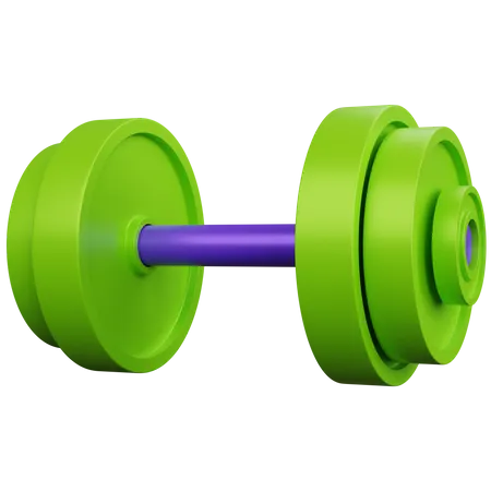 Dumbbell  3D Icon