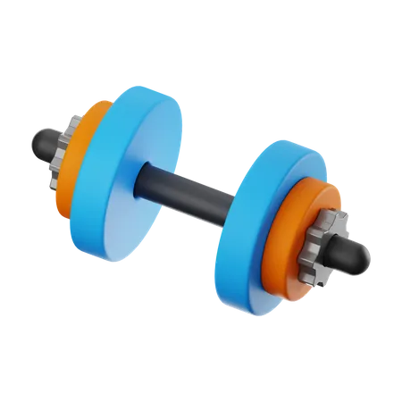 Dumbbell  3D Icon