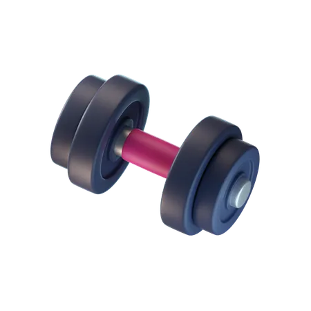 Dumbbell  3D Icon