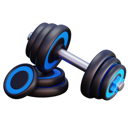 Dumbbell  3D Icon