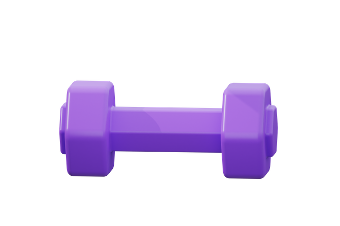 Dumbbell  3D Icon