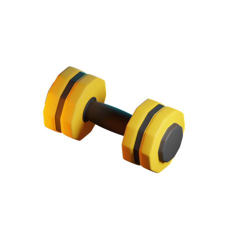 Dumbbell  3D Icon