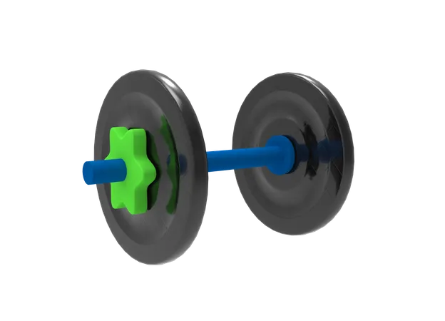 Dumbbell  3D Icon