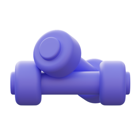 Dumbbell  3D Icon