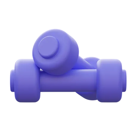 Dumbbell  3D Icon