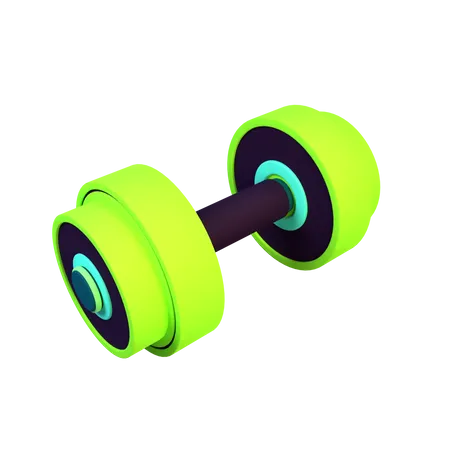 Dumbbell  3D Icon