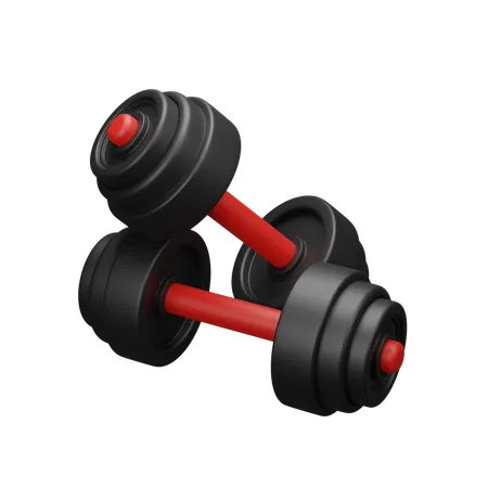 Dumbbell  3D Icon