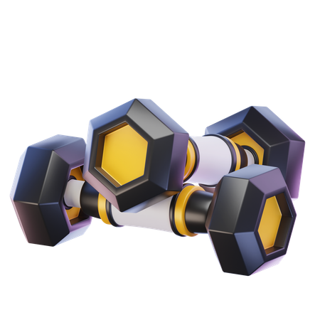 Dumbbell  3D Icon