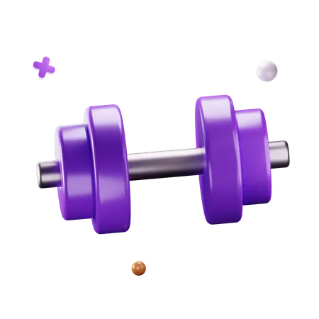 Dumbbell  3D Icon