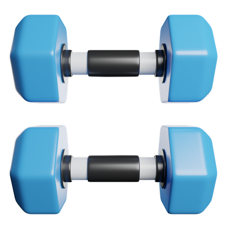 Dumbbell  3D Icon