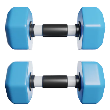 Dumbbell  3D Icon