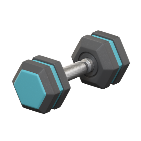 Dumbbell  3D Icon