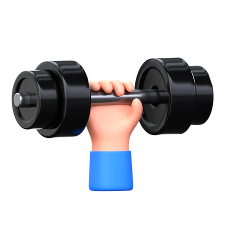 Dumbbell  3D Icon