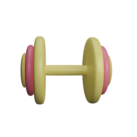 Dumbbell  3D Icon