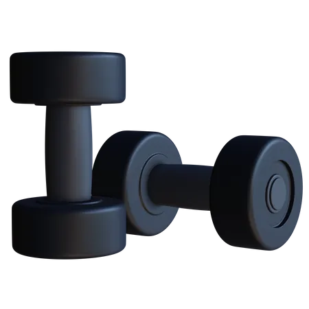 Dumbbell  3D Icon