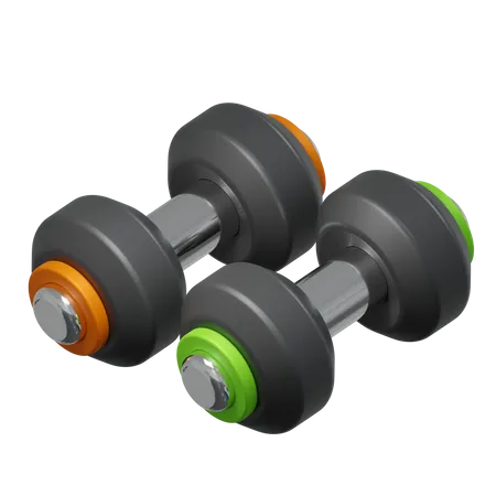 Dumbbell  3D Icon