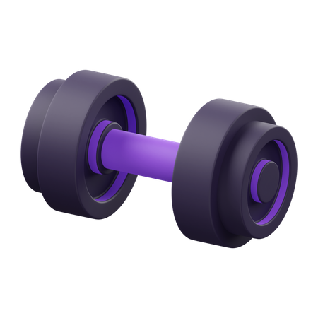 Dumbbell  3D Icon