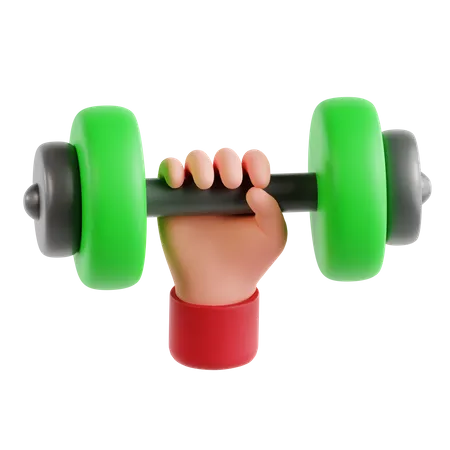 Dumbbell  3D Icon