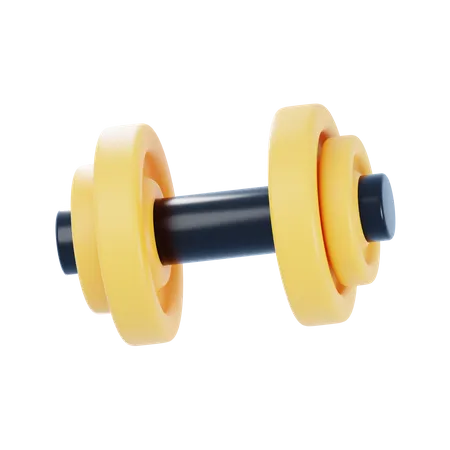 Dumbbell  3D Icon