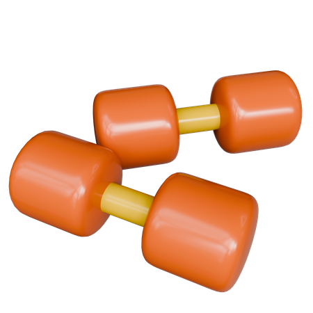 Dumbbell  3D Icon