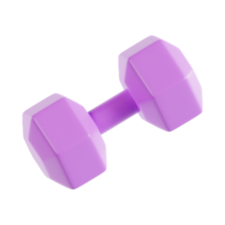 Dumbbell  3D Icon