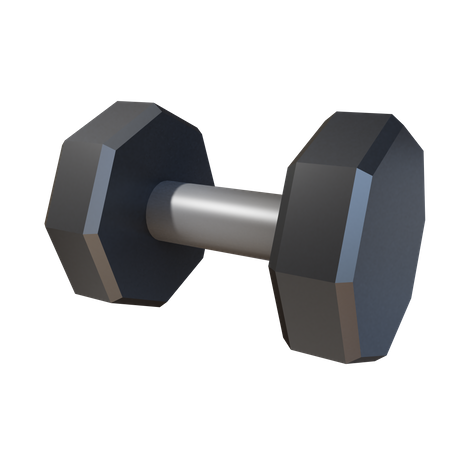 Dumbbell  3D Icon