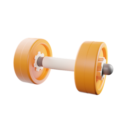 Dumbbell  3D Icon