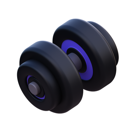 Dumbbell  3D Icon