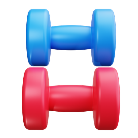 Dumbbell  3D Icon