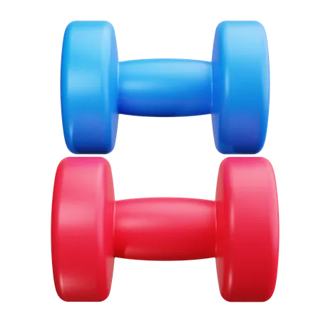 Dumbbell  3D Icon