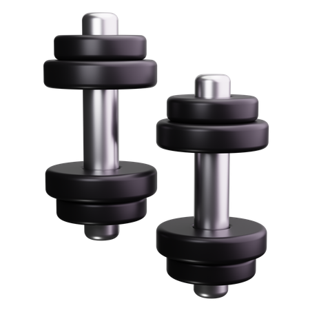 Dumbbell  3D Icon