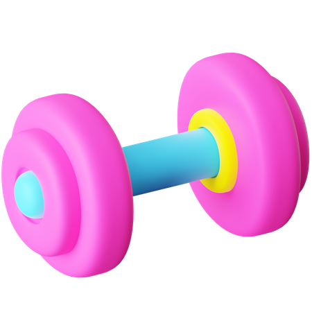 Dumbbell  3D Icon