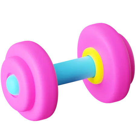 Dumbbell  3D Icon