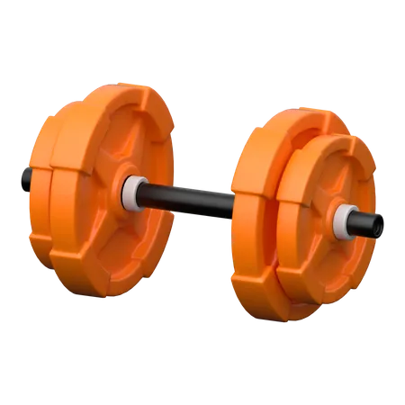 Dumbbell  3D Icon