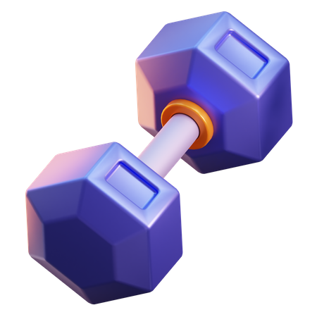 Dumbbell  3D Icon