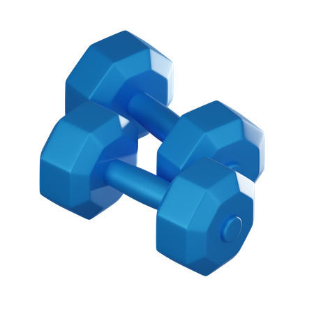 Dumbbell  3D Icon