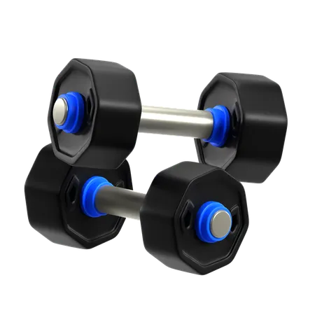 Dumbbell  3D Icon