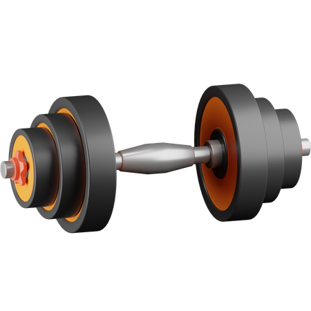 Dumbbell  3D Icon