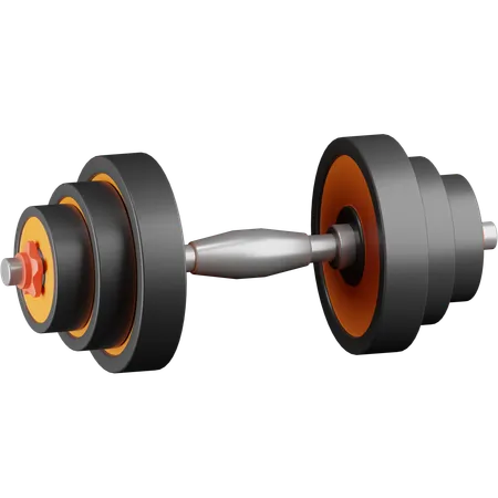 Dumbbell  3D Icon