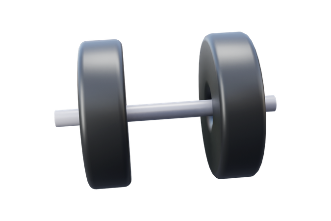 Dumbbell  3D Icon