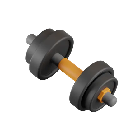 Dumbbell  3D Icon