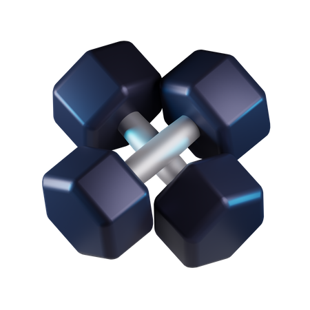 Dumbbell  3D Icon