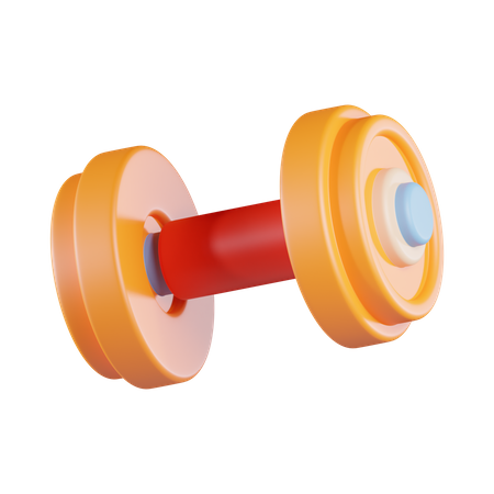 Dumbbell  3D Icon