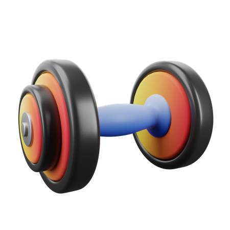 Dumbbell  3D Icon