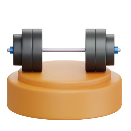 Dumbbell  3D Icon