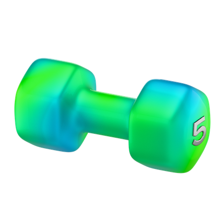 Dumbbell  3D Icon