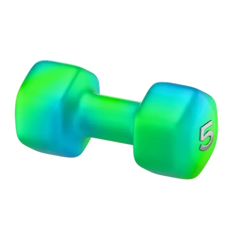 Dumbbell  3D Icon