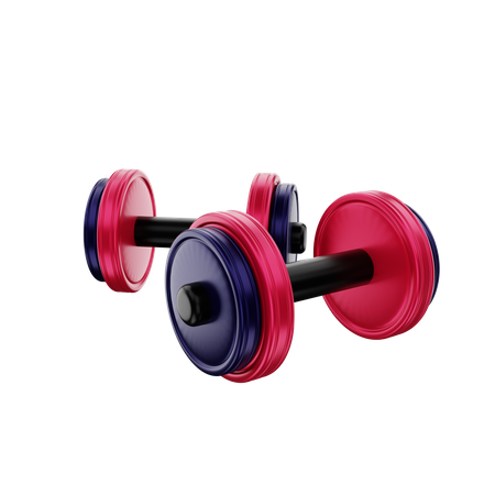Dumbbell  3D Icon