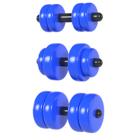 Dumbbell  3D Icon